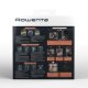 Rowenta Selectium TN9440F4 tagliacapelli Grigio, Arancione Ioni di Litio 10