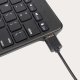 Tucano MA-CKB-IT-BK tastiera per dispositivo mobile QWERTY Italiano USB tipo-C Nero 8