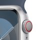 Apple Watch Series 9 GPS + Cellular Cassa 41mm in Alluminio Argento con Cinturino Sport Blu Tempesta - S/M 4