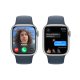 Apple Watch Series 9 GPS + Cellular Cassa 41mm in Alluminio Argento con Cinturino Sport Blu Tempesta - S/M 7