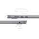 Apple MacBook Air 15'' M3 chip con core 8 CPU e core 10 GPU, 16GB, 512GB SSD Grigio Siderale 8