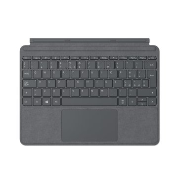 Microsoft Surface Go Type Cover - QWERTY - Platino (Alcantara)