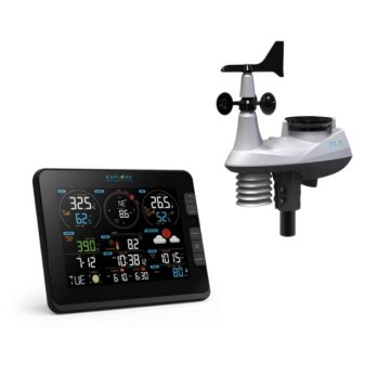 Explore Scientific WSX3001 stazione meteorologica digitale Nero, Bianco LCD Wi-Fi