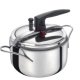 Bialetti Y0DVPP0223 pentola a pressione per piano cottura 3,5 L Nero, Acciaio inox 2