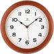 Lowell Justaminute 21034C orologio da parete e da tavolo Orologio al quarzo Rotondo Marrone, Bianco 2