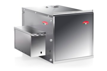 Reber 10046 N affumicatore Acciaio inox A legna