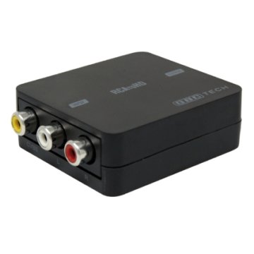 GBC Mini Convertitore AV RCA/HDMI Convertitore video attivo 1080 x 720 Pixel