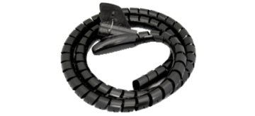 Jolly Line CC-03 NERO Pavimento Tubo flessibile per cavo Nero 1 pz