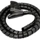 Jolly Line CC-03 BLACK Pavimento Tubo flessibile per cavo Nero 1 pz 2