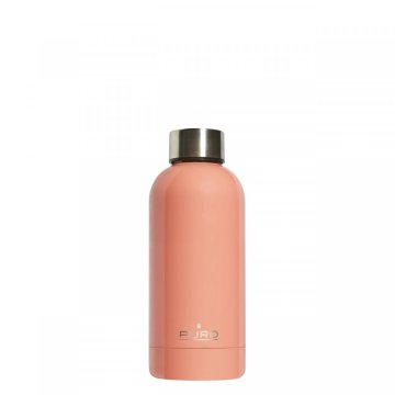 PURO Hot&Cold Glossy Uso quotidiano 350 ml Acciaio inox Corallo