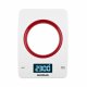 G3 Ferrari G20071 bilancia da cucina Rosso, Bianco Superficie piana Rettangolo Bilancia da cucina elettronica 5