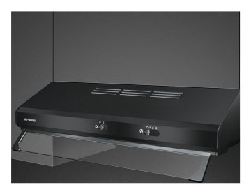 Smeg KSEC61NE3 cappa aspirante Incassato Nero 315 m³/h