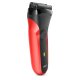Braun Series 3 300s Rasoio Elettrico Ricaricabile, Rasoio Da Barba Per Uomo, Rosso 6