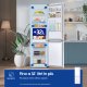 Samsung RB33B610EWW frigorifero Combinato EcoFlex liebra installazione con congelatore 1.85m 344L Classe E, Bianco 4