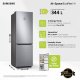 Samsung RB34C775CS9 frigorifero Combinato EcoFlex AI 1.85m 344L Libera installazione con congelatore Wifi 1,85m 344 L con rivestimento in acciaio inox Classe C, Inox 3