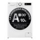 LG D4R5010TSWS Lavasciuga 10/6kg AI DD, Serie R5 Classe D, 1400 giri, TurboWash 360, Vapore, Eco Hybrid, Bianca 2