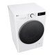 LG D4R5010TSWS Lavasciuga 10/6kg AI DD, Serie R5 Classe D, 1400 giri, TurboWash 360, Vapore, Eco Hybrid, Bianca 10