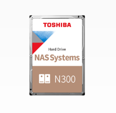 Toshiba N300 NAS disco rigido interno 4 TB 7200 Giri/min 256 MB 3.5" Serial ATA III