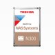 Toshiba N300 NAS disco rigido interno 4 TB 7200 Giri/min 256 MB 3.5