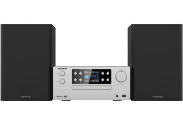 Kenwood Electronics M-925DAB-S set audio da casa Microsistema audio per la casa 50 W Nero, Argento