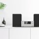Kenwood Electronics M-925DAB-S set audio da casa Microsistema audio per la casa 50 W Nero, Argento 4