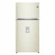 LG GTF916SEPED Frigorifero doppia porta maxi, Classe E, 592L, Wi-Fi, Dispenser acqua, Sabbia 2