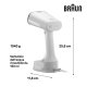 Braun STIRATORE VERTICALE QUICKSTYLE 5 GS5011PU 7