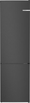 Bosch Serie 4 KGN392XCF frigorifero con congelatore Libera installazione 363 L C Nero