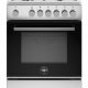 Bertazzoni La Germania Futura FTR664EXV/24 cucina Elettrico Gas Nero, Acciaio inox 2