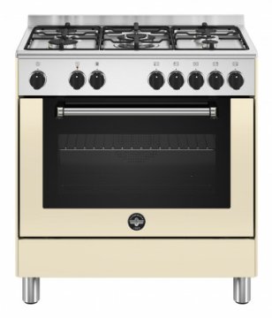 Bertazzoni La Germania Americana AMN855ECRV/24 cucina Elettrico Gas Crema