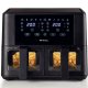 Ariete 4631 Friggitrice ad aria Doppia 9L, 2400W, Capacità totale 9L, 11 programmi, Multifunzione, Fino a 3,6 kg di fritto Temperatura fino a 200°C, Doppio cestello, Nero 2