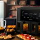 Ariete 4631 Friggitrice ad aria Doppia 9L, 2400W, Capacità totale 9L, 11 programmi, Multifunzione, Fino a 3,6 kg di fritto Temperatura fino a 200°C, Doppio cestello, Nero 6
