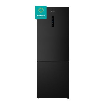 Hisense RB645N4BFE frigorifero con congelatore Libera installazione 495 L E Nero
