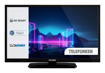 Telefunken TE24550S38YXD 61 cm (24") Titanio 220 cd/m²