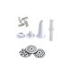 Ardes ARPATRI01 tritacarne 300 W Argento, Bianco 5