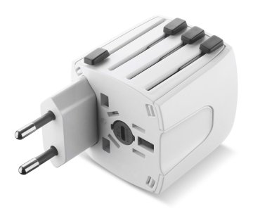 Cellularline World Travel Adapter - Universal Adattatore universale per prese di tutto il mondo