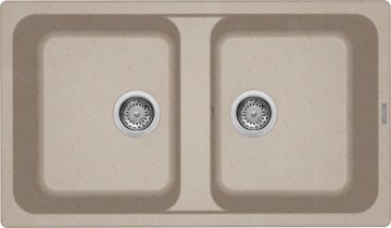 Elleci LIFE 450 Lavello montato su piano Rettangolare Granitek