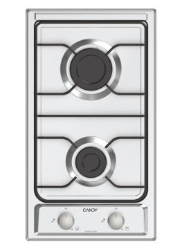 Candy Idea CHW23X Acciaio inox Da incasso 28.8 cm Gas 2 Fornello(i)