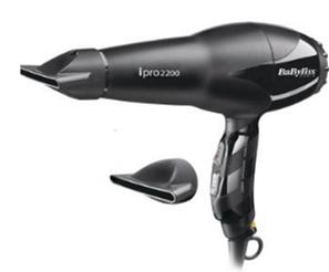 BaByliss 6612E asciuga capelli 2200 W Nero