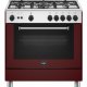 Bertazzoni La Germania Americana AMN855GVIV/24 cucina Gas Bordeaux 2