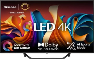 Hisense 50A79NQ TV 127 cm (50") 4K Ultra HD Smart TV Wi-Fi Nero 350 cd/m²