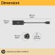 HP Adattatore da USB-C a RJ45 G2 8