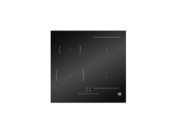 Bertazzoni P604I1B26NVS piano cottura Nero Da incasso 60 cm Piano cottura a induzione 4 Fornello(i)