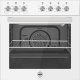Bertazzoni La Germania SE664EB/24 Cucina Elettrico Gas Bianco 5
