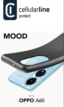 Cellularline Mood - Oppo A60 Custodia flessibile in gomma