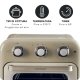 Ariete 4632 Friggitrice ad aria e forno Vintage, 1400W, 2in1, Capacità 16L, Accessori inclusi, Timer 60 minuti, Doppio vetro, Beige 7