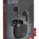 SBS TWS Sparkly Auricolare True Wireless Stereo (TWS) In-ear Musica e Chiamate Bluetooth Nero 3