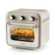 Ariete 4632 Friggitrice ad aria e forno Vintage, 1400W, 2in1, Capacità 16L, Accessori inclusi, Timer 60 minuti, Doppio vetro, Beige 2
