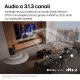 LG Soundbar S77TY, 400W su 3.1.3 canali, Dolby Atmos, DTS:X, 3 speaker up-firing 6
