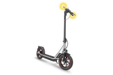 EMG Street - Potenza motore 450W, ruote da 12", doppio freno a disco a/p, batteria 36V 10Ah, frecce direzionali